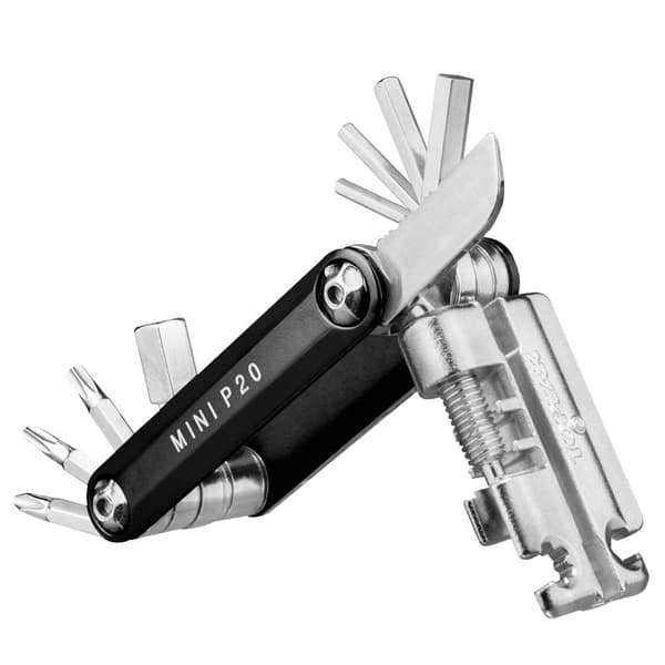 Topeak Monikäyttötyökalu Mini P20 Musta,Hopeinen