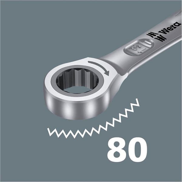 Wera Joker Set 11 Parts Combination Ratchet Wrenches Søvfarvet
