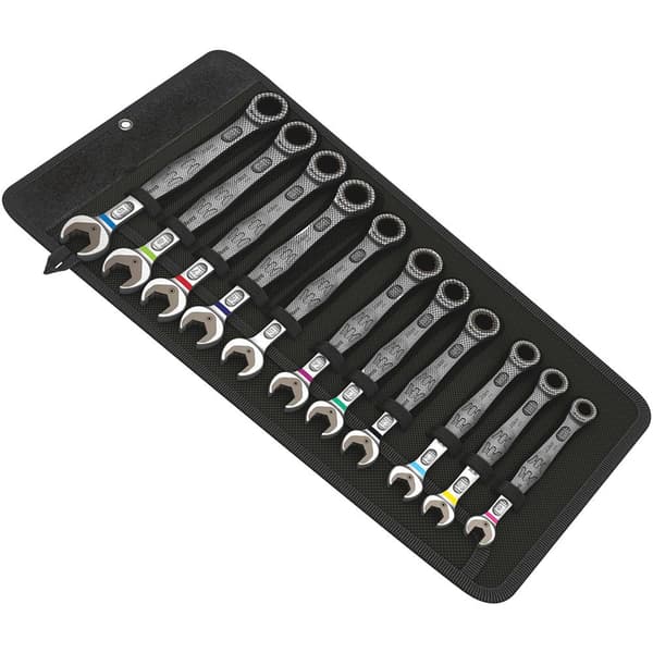 Wera Joker Set 11 Parts Combination Ratchet Wrenches Søvfarvet