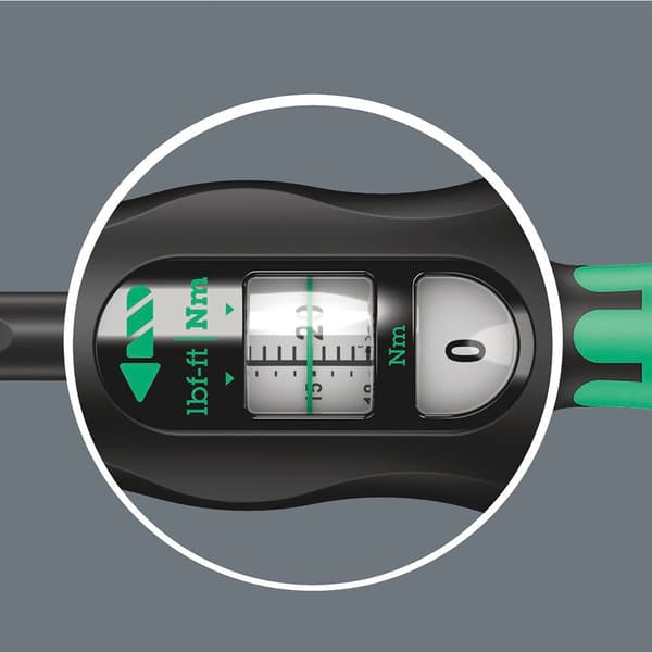 Wera Click-torque C3 Torque Wrench 40-200nm Grøn,Sort