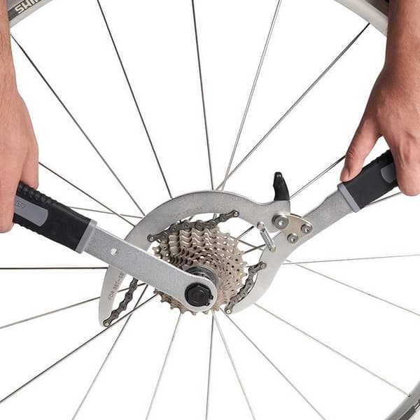 Super B Chain Whip Plier Plus T Och E-bike 18-34 35-53t Svart,Silver