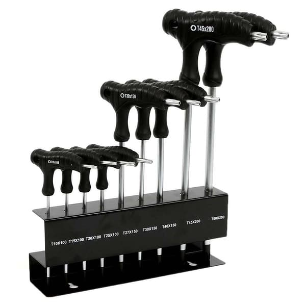 Msc Torx Tool Set Svart T10-T50