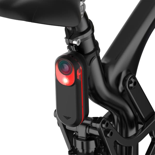INF Sykkelfeste for Garmin radar med baklys Sort  Gen 1