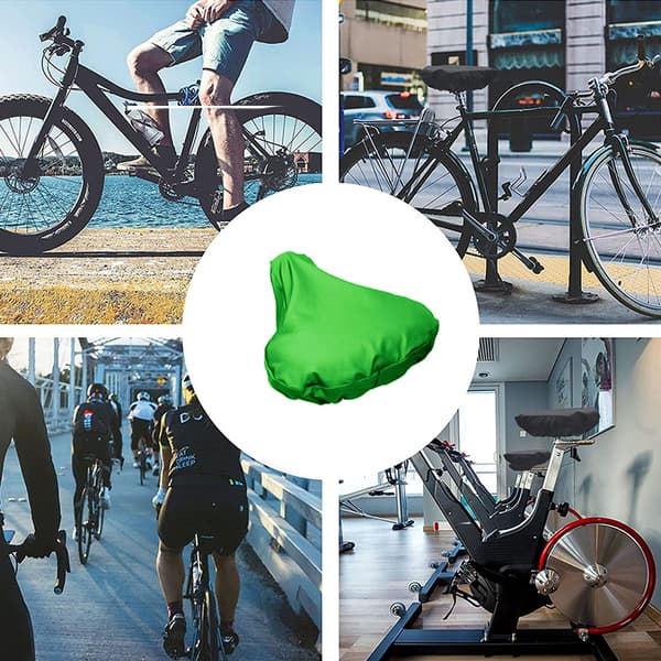 INF 2-pack vattentätt sadelöverdrag med dragsko / Regnskydd för cykelsadel