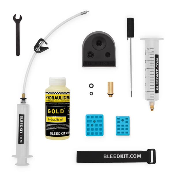 Bleedkit Bremseudluftningssæt Med Hydraulikolie Inkluderet Premium Road Shimano Transparent