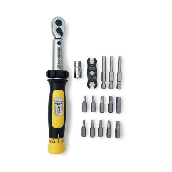 Pedro´s Demi Torque Wrench Ii + Bit Set Svart