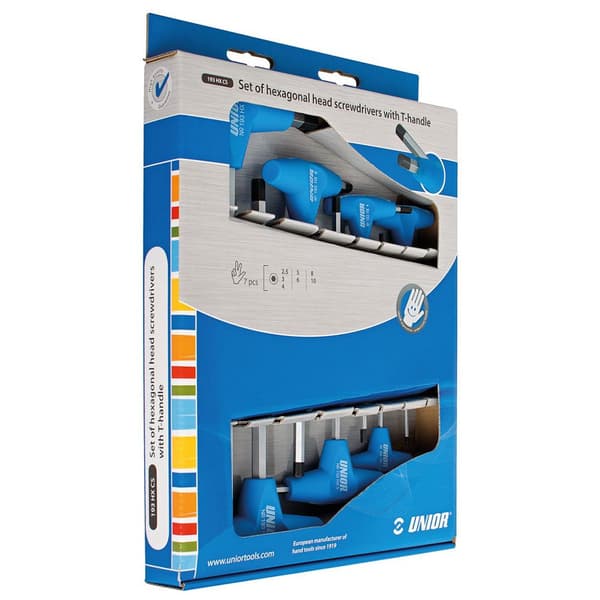 Unior Allen Set 7 Units Søvfarvet 1.5-10 mm