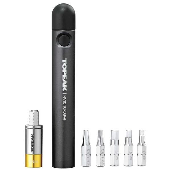 Topeak Nano Torbar 5 Hopeinen