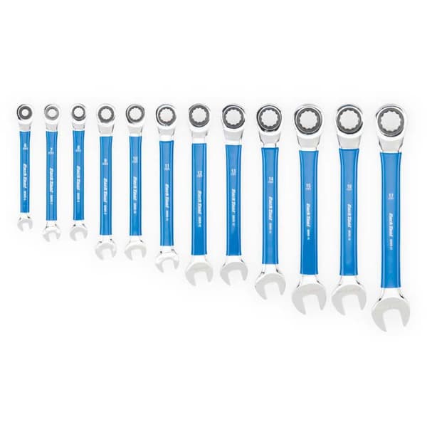 Park Tool Mwr-set Ratcheting Metric Wrench Set Blå