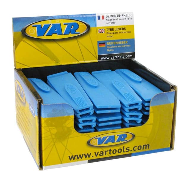 Var Retail Counter Display Box 25 Enheter Deras Spak Blå