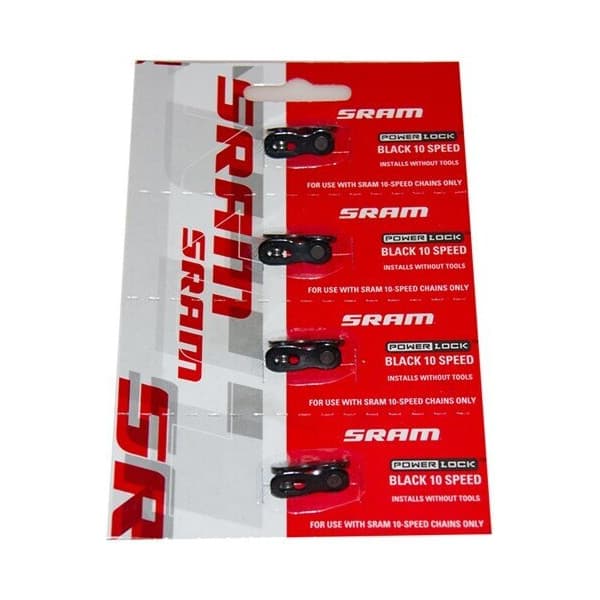 SRAM PowerLock -kedjelås, 10-växlad, 4 st