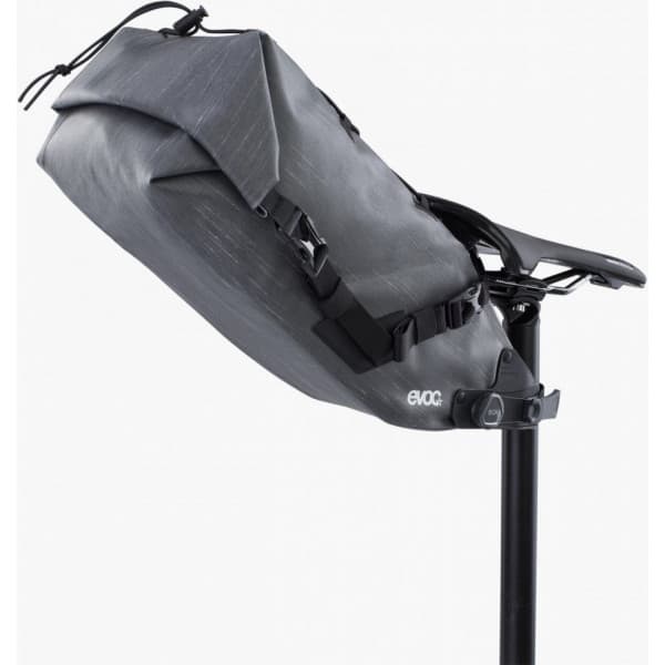 Evoc Seat Bag Boa -polkupyörän satulalaukku, harmaa, 8 litraa