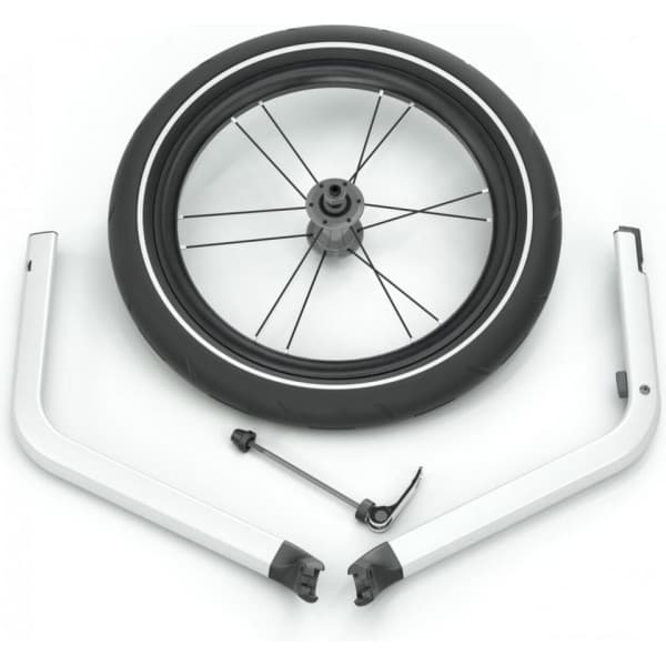 Thule Chariot Jog Kit 2 -omvandlingsutrustningspaket, från tvåsitsig barnvagn till löparvagn