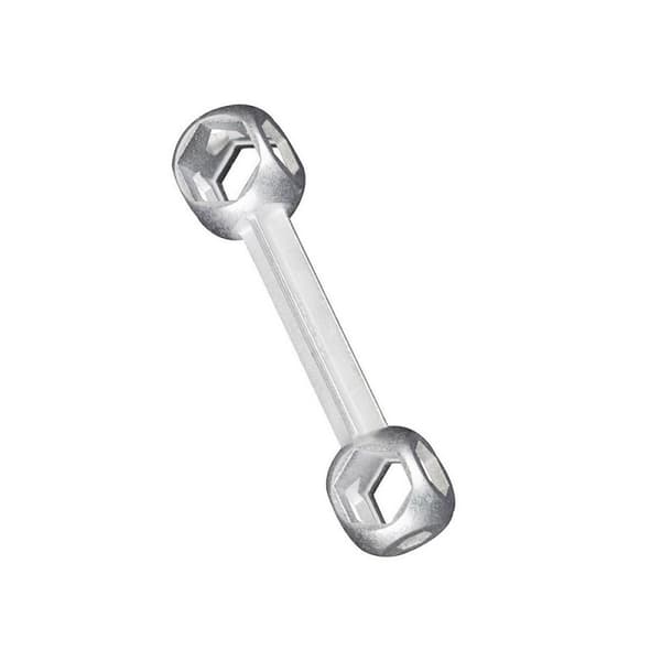 INF Sykkel roterende sekskantnøkkel Multi-Head Universal Dog Bone Shape Socket Nøkkel