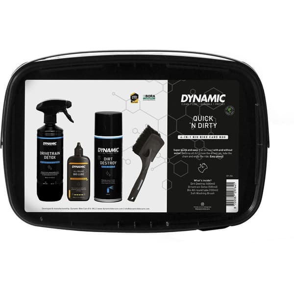 Dynamic Bike Care Cykel Rengøringssæt Quick´n Dirty Transparent