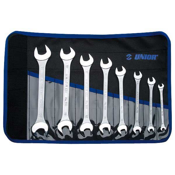 Unior Værktøj 8 Open End Wrench Set Søvfarvet 6-22 mm