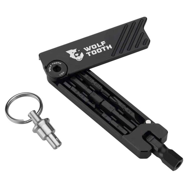 Wolf Tooth Multiverktyg Hexagonal 6 Bit Silver