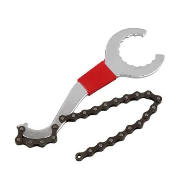 Cykelreparationsverktygssats - Sport - Mountainbike - Metall - Svart och Silver - 3-i-1