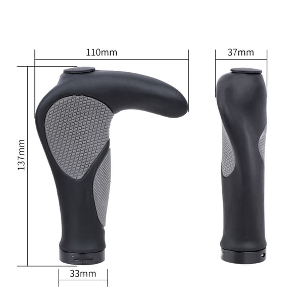 Ergonomiske sykkelgrep - Premium Pair