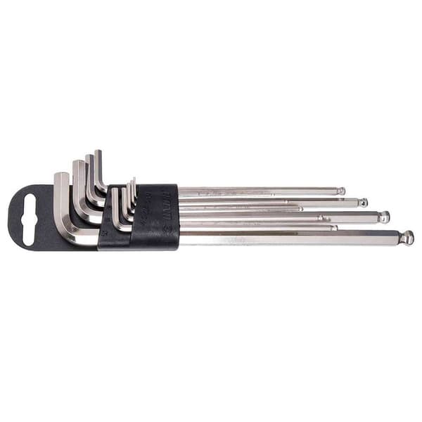 Unior Insexnyckelsats 1.5-9 Mm 9 Enheter Silver
