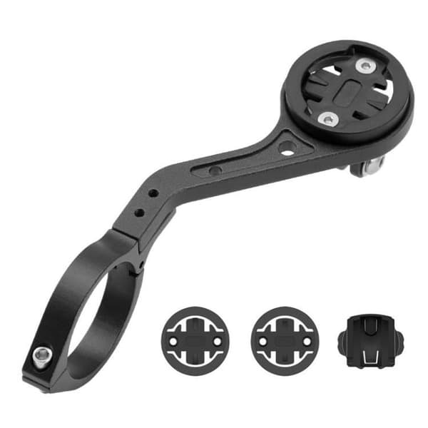 Förlängare för cykeldatorfäste i aluminiumlegering 0 Svart