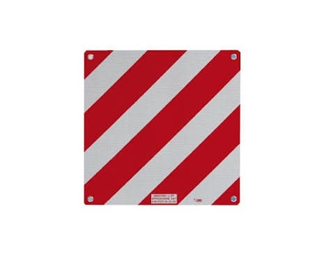 Advarselsskilt Italien Alu 50x50 cm