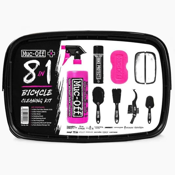 Rengöringsset - Bio - Fritidscykel - 1L Nano tech Cleaner - 500ml Bike Protect - Ingår tillbehör
