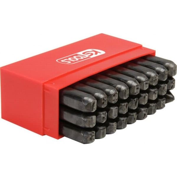 KS TOOLS brevstämpelsats - 27 st - 156.0468
