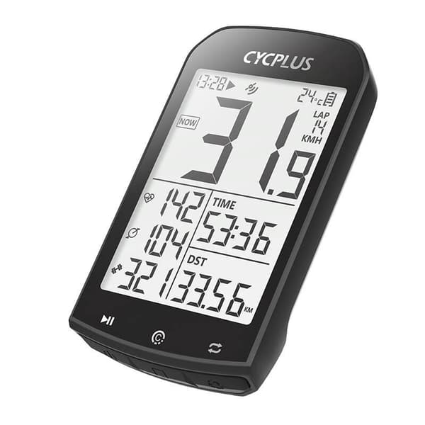 GPS-pyörätietokone Cycplus M1 - yhteensopiva Stravan, Trainingpeaksin jne.