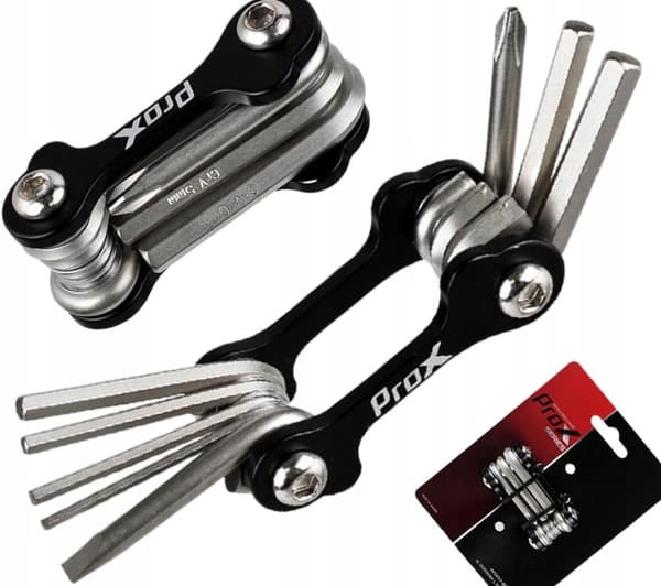 PROX HF62 NYCKELSATS 8 FUNKTIONER MINI FICKKNIV