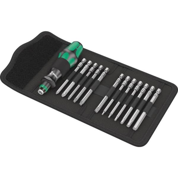 Cykelverktygssats - WERA - Cykelset 2 - Universal - 13 delar - 89 mm bits