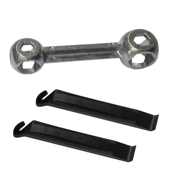 ROXAR MT-16 cykelreparationssats i ett 16-i-1 fodral