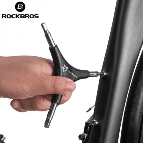 ROCKBROS unbrakonøgle cykelnøgle MULTIFUNKTIONEL (GJ736A)
