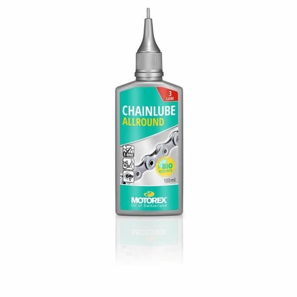 Kedjesmörjmedel alla förhållanden plastflaska Motorex - grå/grön - 100 ml