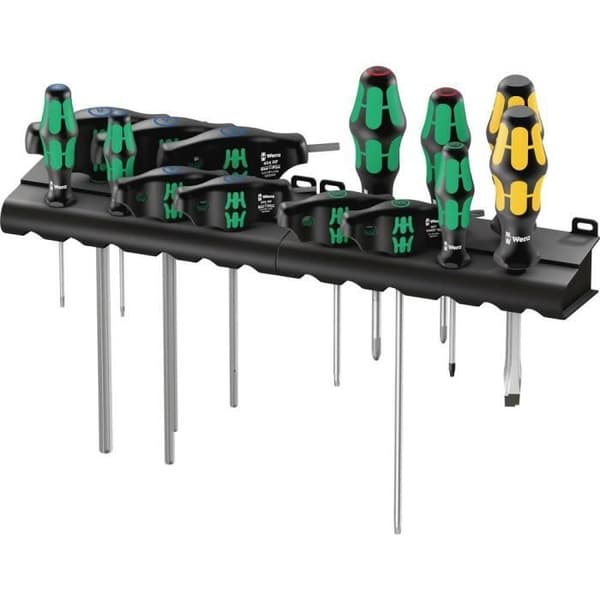 Wera Bicycle Big-Pack 1 14-delad skruvmejselsats Hex, TORX, slitsad, Phillips Phillips
