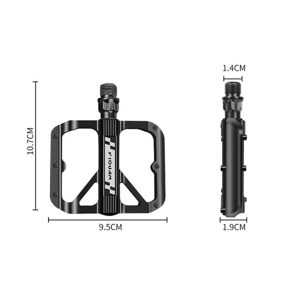 INF Sykkelpedaler - lette og slitesterke Model 1