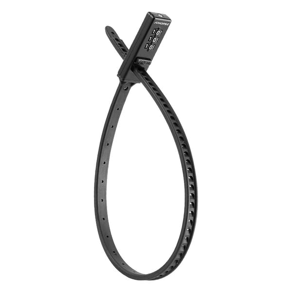 INF Sykkellås med kabel, nullstillbar kombinasjonslås