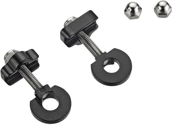 Cervus 2 st Alliage av hög kvalitet Freestyle/Fixie Kedjespänning justerbara för 14 mm axlar