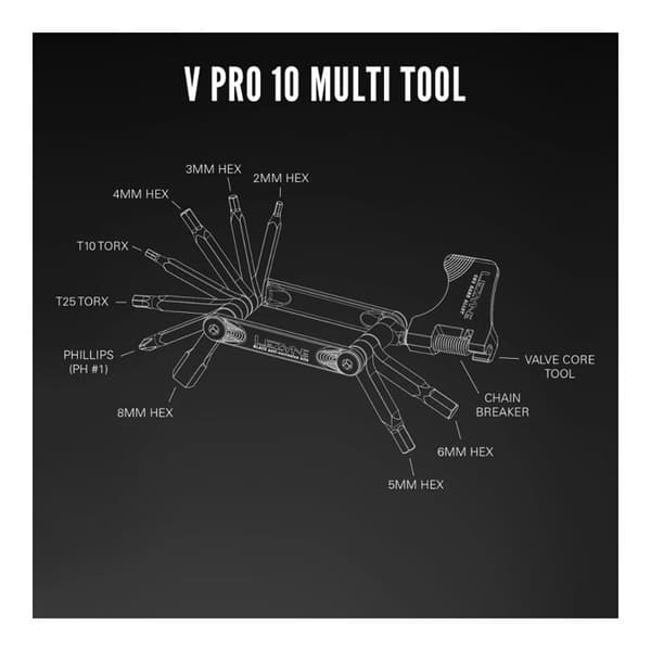 Multiverktyg Lezyne V Pro 10