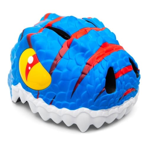 Crazy Safety - Dino Bicycle Helmet - Blue ( 49-55cm) (CS190104)