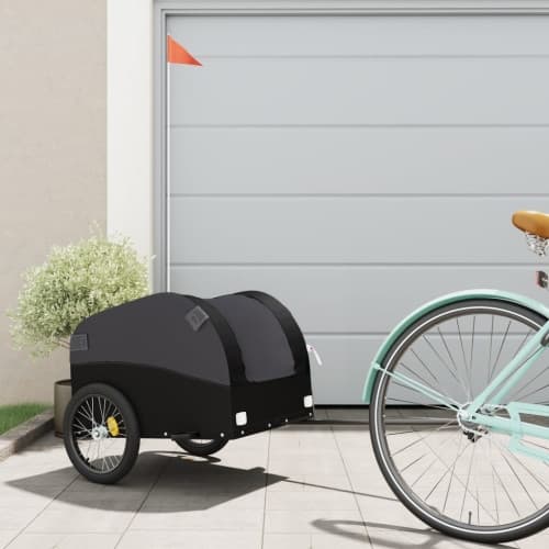 Cykelvagn svart 30 kg järn