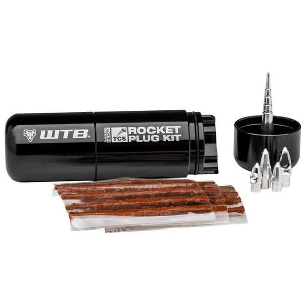 Kit för reparation av tubeless däck - WTB - Rocket - Återanvändbara fästen - Kompakt och lätt