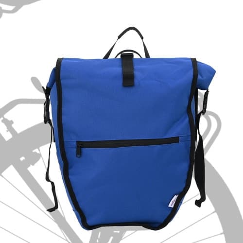 cykelväska för pakethållare 25 L Blå 32.5x17x57 cm