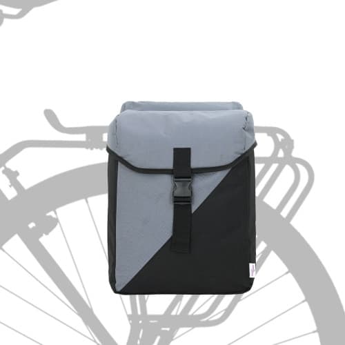 Cykelpåse Dubbel Väskor 35L Grå