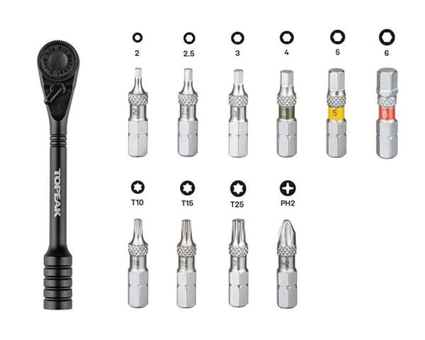 Topeak Ratchet Rocket Essential T-TT2628 Spärrskaft och bitsnyckel