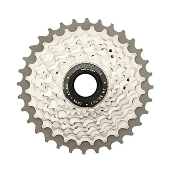 Kassett 11V - Miche - Shimano 12-32 - 12-13-14-15-17-19-21-23-25-28-32 - Grå - Blandad