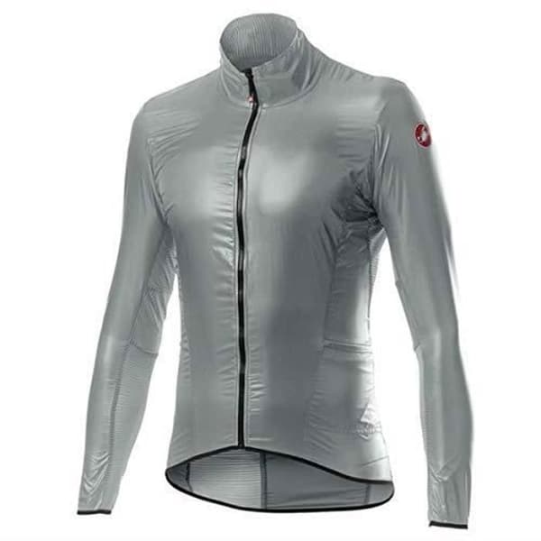 Vindjacka - Castelli - Aria Shell - Grå Silver - Herr - Storlek L