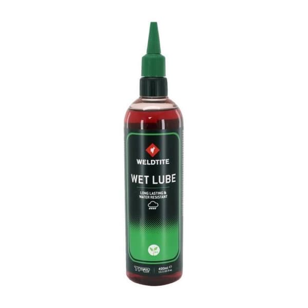Weldtite TF2 extreme wet cykelkedja smörjmedel - grön - 400 ml