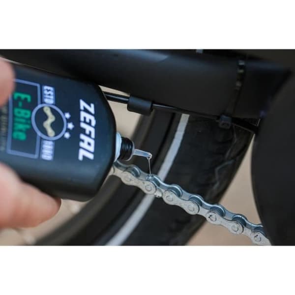Smörjmedel för cykelkedja och växel för alla förhållanden Zefal ebike chain lube - grön/svart - 120 ml