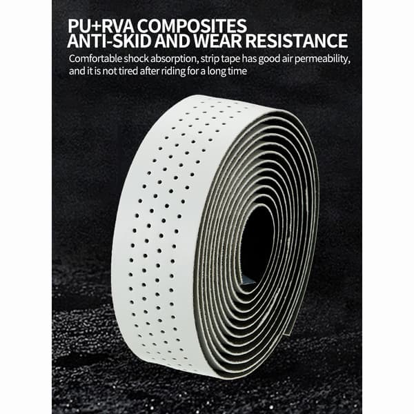 INF Anti-Slip Road Bike Handlebar Tape Breathable Bike Grip Hvid